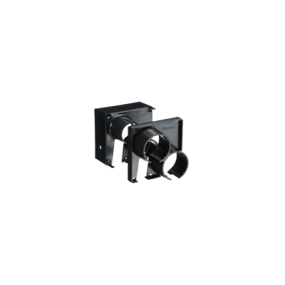 PANDUIT - Tapa con 2 Salida a Tubo Corrugado de 1.5in (38mm), Para uso con Canaletas 4X4 FiberRunner™, Color Negro