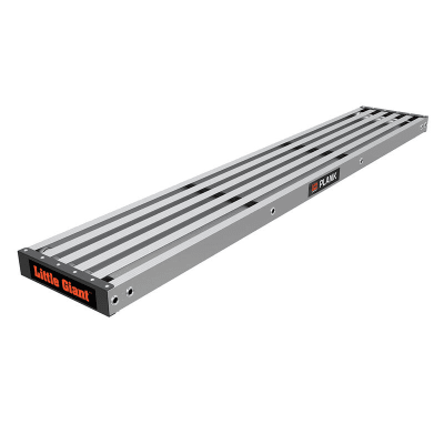 LITTLE GIANT LADDER SYSTEMS - Plataforma de Andamio / Sistema Modular / Capacidad 500 lb / 227 kg / Uso en A / Banco de Trabajo / Extensión 6" - 12' / Garantía 1 Año
