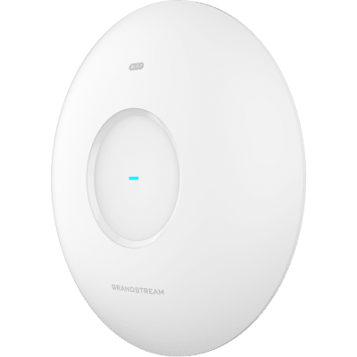 GRANDSTREAM - Punto de Acceso Wi-Fi 7 Empresarial BE21000 / Throughput 21 Gbps Inalámbrico / MU-MIMO 4x4:4 (5GHz y 6GHz) / 768 Clientes Simultáneos / Puerto 10G PoE++ y 2.5G / MLO - 4096 QAM - Multi-RU / Gestión Integrada 50 APs / BLE 5.3 / Cobertu
