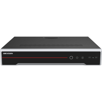 HIKVISION -  [AcuSeek] NVR 32 Megapixel (8K) / 16 Canales IP / 8 Bahías de Disco Duro / 2 Tarjetas de Red  / HDMI en 4K / Soporta POS / Reconocimiento Facial / Bases de Datos / Hasta 100,000 Fotografías / AcuSearch