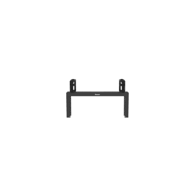 PANDUIT - Rack de Distribución Aéreo de 2 Postes PanZone®, Rieles Roscados #12-24, de 4 UR, Color Negro