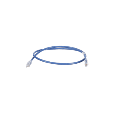 PANDUIT - Cable de Parcheo TX6, UTP Cat6, 24 AWG, CM, Color Azul, 7.01 Metros (23 Pies)
