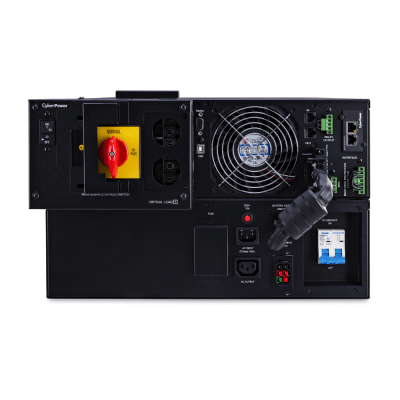 CYBERPOWER - UPS de 10000 VA/10000 W, Online Doble Conversión, 200 - 240 Vac de Entrada, 200 - 240 Vac de Salida, Terminal Hardwired, Onda Senoidal Pura, Torre o Rack de 6 UR, Con 3 Tomas NEMA L6-30R