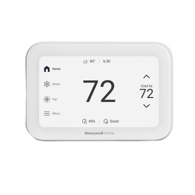 HONEYWELL HOME RESIDEO - Termostato Inteligente ElitePRO S1200 / 5 pulgadas Pantalla Táctil / Control IAQ Calidad de Aire / 4H-2C Heat Pump / WiFi-Bluetooth-Matter / Video Doorbell Streaming / ENERGY STAR