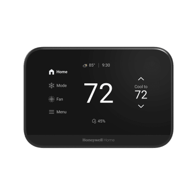 HONEYWELL HOME RESIDEO - Termostato Inteligente ElitePRO S900 / Pantalla Táctil 4.3 pulgadas / WiFi + Bluetooth + Matter / Control 3H/2C Bomba Calor o 2H/2C Convencional / Sensor Humedad / Diseño Elegante Blanco o Negro / ENERGY STAR