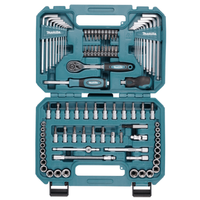 MAKITA - Juego de Herramientas manuales de 1/4 in con 91 piezas