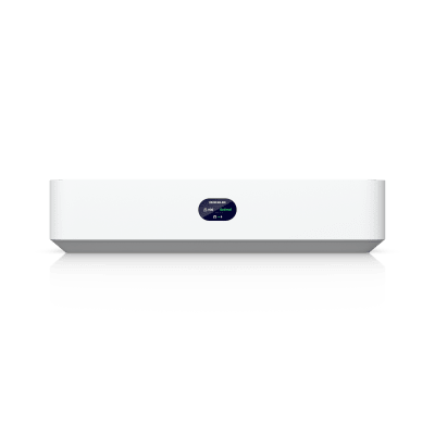 UBIQUITI - UniFi Protect UNVR-Instant – Grabador de Video en Red con Soporte para HDD de 3.5”, Switch PoE Integrado de 6 Puertos GbE (40W) y Puerto HDMI Viewport