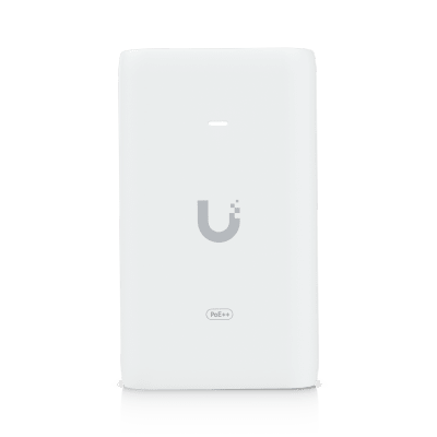 UBIQUITI - Adaptador PoE++ / 54V DC @ 1.12A / hasta 60W / Puertos 10 GbE / Protección de Sobretensiones