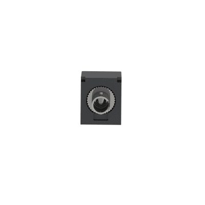 PANDUIT - Módulo Acoplador ST Simplex, para Fibra Óptica Multimodo OM3/OM4, Tipo Mini-Com, Color Negro