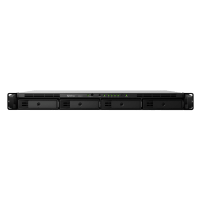 SYNOLOGY - Unidad de Expansión Synology RX418 | 4 Bahías SATA HDD/SSD 3.5" y 2.5" | eSATA | Profundidad 30 cm | Compatible con RackStation 1U | Administración DSM.