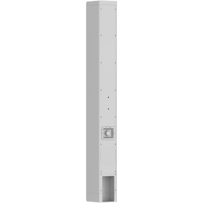 HIKVISION - Columna de Altavoces Lineales DS-QAP54R15-2 / 2.25 Pulgadas / 150 W / 12 Unidades con Imán de Neodimio / Ángulo de Cobertura Horizontal 160° / Nivel Máximo de Presión Sonora 117 dB @ 1 m / Negro o Blanco