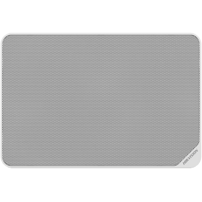HIKVISION - Altavoz de Pared | 20 Watts | 70 V / 100V | 8 Ohm | Blanco | Interior | Woofer 5.25′′ | Tweeter 1"