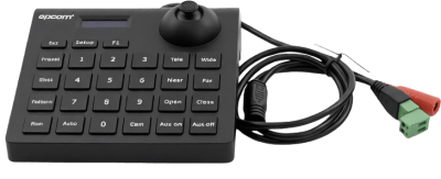 EPCOM - Mini Teclado controlador PTZ con pantalla LCD y joystick altamente resistente