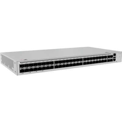 HUAWEI - Switch eKit Core/Distribución Administrable Capa 3 / 48 puertos SFP  de 1 Gbps + 4 Puertos SFP+ de 10 Gbps / Soporta iStack / Capacidad de Conmutación de 176 Gbps / Gestión Gratuita desde la Nube / Sin Licenciamiento