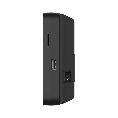 HIKVISION - Terminal Min Moe WiFi / Touch de Reconocimiento Facial y Huella con Batería de Respaldo Incluida / ASISTENCIA y Control de ACCESO / 1500 Rostros, 3,000 Huellas y 3,000 tarjetas /  Lee códigos QR / Videoportero / Detección de Cubreboca