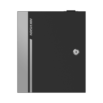 HIKVISION - Controlador MAESTRO para Elevadores / Incluye Gabinete y Fuente / Control de Acceso para los pisos de los Elevadores por Huella o Tarjeta