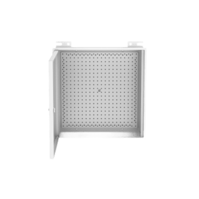 PANDUIT - Gabinete Multi-propósito para Cielo Raso, Puerta con Bisagras y Cerradura, Fabricado en Acero, Color Blanco