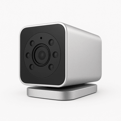 ACCESSPRO - Camara / Inteligente WIFI / Uso Industrial y residencial / Audio de 2 vias / LED's Infrarojos / Compatible con motores de garage / App F-Linx / Android / IOS