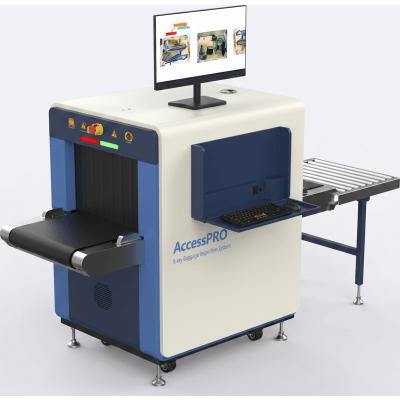 ACCESSPRO - Sistema de Inspección por Rayos X / Túnel 50x30 cm (20x12 pulgadas) / Detección de Explosivos y Materiales Orgánicos / Monitor LCD 21.5" / Zoom 32x / Memoria 100,000 Imágenes / Capacitación Incluida