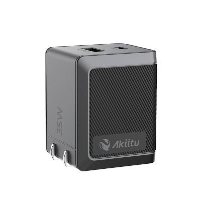 EZVIZ - Cargador PRO USB-A / USB-C a C / Tecnología GaN (Nitruro de Galio / Fast-Charging / Potencia 60W / Velocidad Transferencia 480 Mbps / Material Silicona No Tóxica / Conector Aluminio Anodizado