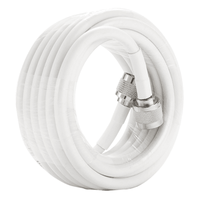 EPCOM - Jumper Coaxial / 60 cm (1.97 ft) / N Macho-N Macho / LMR300 / Blindaje >90 dB / 50 Ohm / 0.60 dB @ 2 GHz
