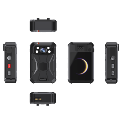 HIKVISION - Body Camera Portátil / Grabación a 2K / Pantalla 2.4" LCD / IP68 / H.265 / 32 GB de Almacenamiento / GPS / WIFI / 3G y 4G / Fotos de Hasta 40 Megapixel / Micrófono Integrado