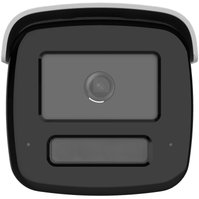 HIKVISION - [ PROTECCIÓN ACTIVA ] Bala IP 4 Megapixel / Lente 4 mm / 60 mts IR / Exterior IP67 / Micrófono y Bocina Integrado (Audio de Dos Vías) / DARKFIGHTER / PoE+ / Luz Estroboscopica / ONVIF / Micro SD / 4 Analíticos