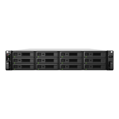 SYNOLOGY - RackStation RS3621xs+ | 12 Bahías | Procesador Intel Xeon D-1541 8 Núcleos | 8 GB DDR4 ECC | Dual 10GbE | Alimentación Redundante | Escalable a 36 Bahías | Garantía 3 Años.