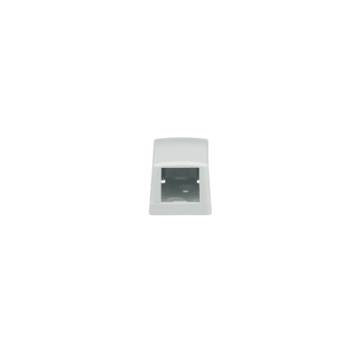 PANDUIT - Caja de Montaje en Superficie, Para 1 Módulo Mini-Com, Color Blanco