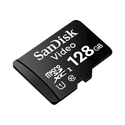 SANDISK - Memoria microSD SanDisk 128GB / Alta Resistencia / Videovigilancia / Clase 10