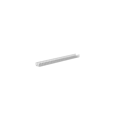 PANDUIT - Charola Wire Basket de 12 in (304 mm) de Ancho, 6 in (152 mm) de Alto, 3 m de Largo, Hasta 626 Cables Cat6, Color Negro