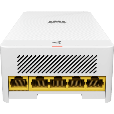HUAWEI - Punto de Acceso Inalámbrico eKit Wi-Fi 7 / 3.57 Gbps / Smart Antenna / Montaje en Pared / Seguridad WPA3 / Gestión Local y en la Nube Gratis / Puerto 2.5GE + 4 GE