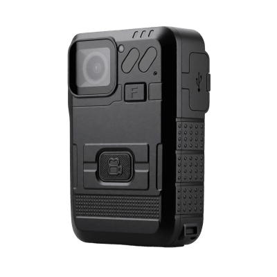 EPCOM - Body Camera para Seguridad, Video Full HD, Descarga de Vídeo automática con estación, Pantalla TFT con indicador de batería y memoria.