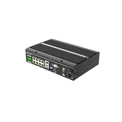 HIKVISION - Terminal de Control de Entrada / Gestión en Cascada hasta 4 Carriles / Adaptabilidad de -10~50° / 8 puertos POE / Acceso Remoto y Control Local / SDK Estándar / Almacenamiento  4T HDD + 128GB SSD