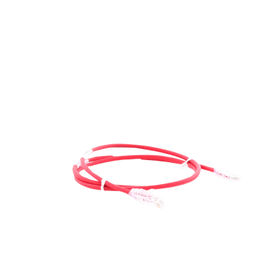 PANDUIT - Cable de Parcheo TX6, UTP Cat6, Diámetro Reducido (28AWG), Color Rojo, 0.61 Metros (2 Pies)