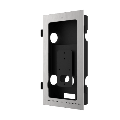 HIKVISION - Carcasa Gang Box para Montaje Parcial Empotrado de Terminales Min Moe Serie DS-K1T673 / Para Empotrar