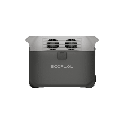 ECOFLOW - Estación de Energía Portátil Delta 3 1536Wh Litio LFP / 6 AC 1800 W (Max. 3600W) / 2 USB-C 100W / Capacidad para Aumentar Respaldo / Cargador de Coche 10A a 12.6V / Conectividad WiFi y Bluetooth (App) / Carga Solar 500W Max.