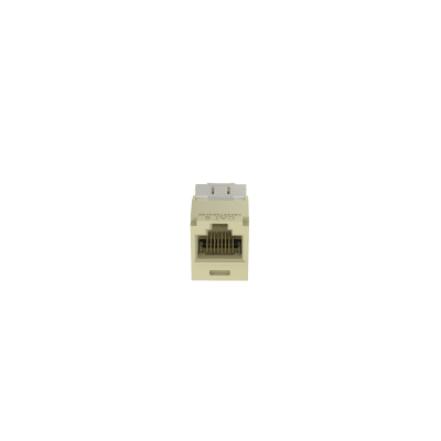 PANDUIT - Conector Jack RJ45 Estilo TG, Mini-Com, Categoría 6, de 8 Posiciones y 8 Cables, Color Marfil