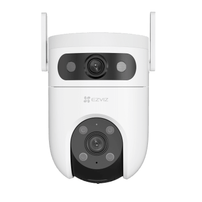 EZVIZ - Cámara IP PTZ Dual-Lente / 3K / Wi-Fi 6 Dual Band / Visión Nocturna Color 40 m (131.2 ft) / Detección IA / Defensa Activa