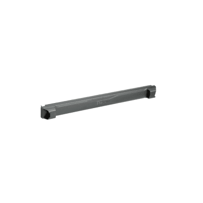 PANDUIT - Tapa Ciega Estándar de 19in, Compatible con Racks con Rieles de Orificio Roscado, Instalación sin Herramienta, Plano, 1 UR, Color Negro