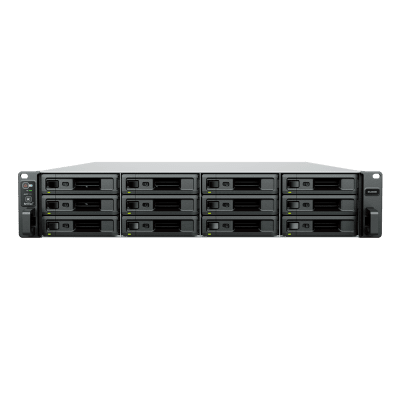 SYNOLOGY - Servidor de Almacenamiento Synology SA3400D | Alta Escalabilidad | 12 Bahías SAS | Doble Controlador | Hasta 192 TB (576 TB Expandido) | 3,500/2,900 MB/s Lectura/Escritura | RAID F1, 0, 1, 5, 6, 10.