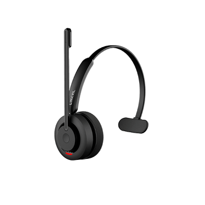 FANVIL - Diadema Inalámbrica DECT/Bluetooth con Micrófono Rotable /Audio HD/  Cancelación IA/  Incluye Base de Carga