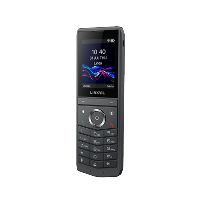 FANVIL - Teléfono IP Wi-Fi Portátil / Pantalla Color 2.4" 240x320 / Wi-Fi 6 Dual-Banda / Bluetooth 5.0 / Batería 3000mAh 13h Talk / Video H.264 4CIF / Resistencia Caídas 1.8m (5.9 ft) / Conferencia 6 Vías / USB Type-C