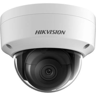 HIKVISION - [Dual Light] Domo IP 4 Megapixel / Lente 2.8 mm / 40 mts IR  / Antivandálico IK08 / Detección Humana y de Vehículos / Exterior IP67 / H.265 / PoE / Micro SD