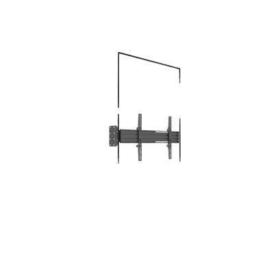 EPCOM INDUSTRIAL - Soporte de Pared para TV / 32-55 Pulgadas / Carga 30 kg / VESA 100x100-400x400 mm / Acero de Alta Resistencia / Gestión de Cables