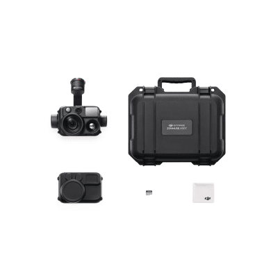 DJI - CÁMARA DRONE SERIE ZENMUSE H30T / ESTABILIZADOR 3 EJES / CÁMARA CON ZOOM 400X / CÁMARA GRAN ANGULAR 48M / CÁMARA TÉRMICA INFRARROJA / IP54 / COMPATIBLE CON MATRICE 350 RTK Y MATRICE400