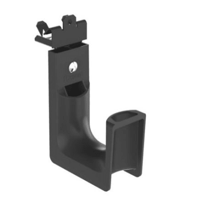 PANDUIT - Sujetador STRONGHOLD tipo J (J-Hook), grosor de Brida 1/2", para Viga instalada con Martillo, hasta 46 Cables Cat6, Nylon 6.6 Metal, Color Negro, 1 pieza