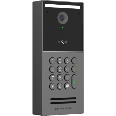 GRANDSTREAM - Videoportero IP Inteligente GDS3725 / 2K Ultra HD 1080p / Ángulo 127° / IA ISP con Análisis de Comportamiento / Lector RFID IC-ID NFC / Múltiples Métodos de Apertura / PoE Integrado / Protección IP66 IK10 / Interoper