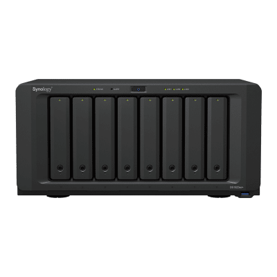 SYNOLOGY - Servidor de Almacenamiento NAS Synology DiskStation DS1823xs+ | 8 Bahías | 144 TB Bruto | Expansión hasta 324 TB | 10GbE | RAID F1,0,1,5,6,10 | Caché SSD.