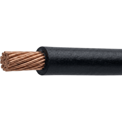 INDIANA - Cable THW-LS / Calibre 8 AWG / 19 Hilos / 90°C Seco / 75°C Húmedo / Bobina 100 m (328 ft) / Color Negro
